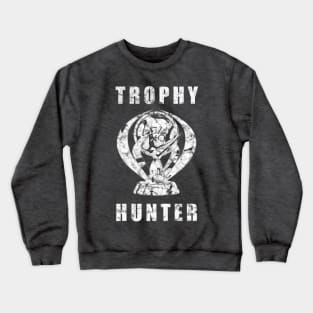 Trophy Hunter White Distressed Crewneck Sweatshirt